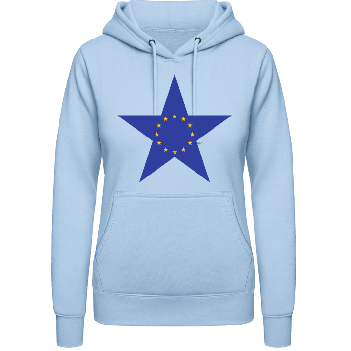 European Star Hoodie för kvinnor contain pic
