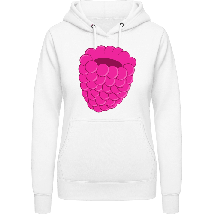 Framboos Vrouwen Hoodie contain pic