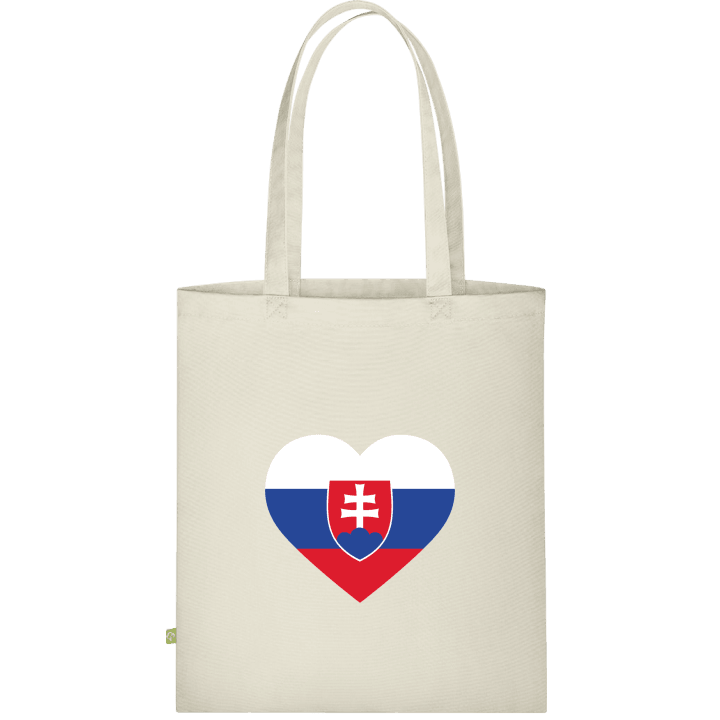 Slovakia Heart Flag Stoffen tas contain pic