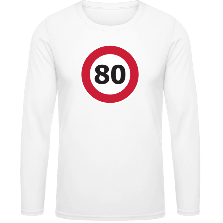 80 Speed Limit Langarmshirt 0 image