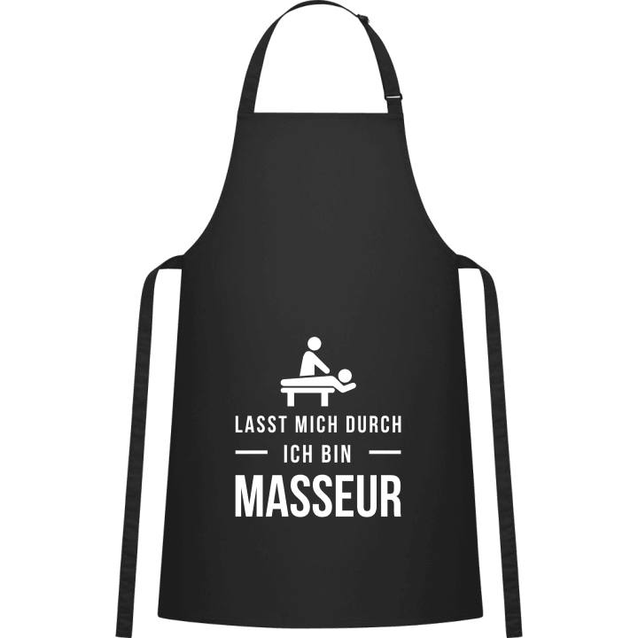 Lasst mich durch ich bin Masseur Kitchen Apron 0 image