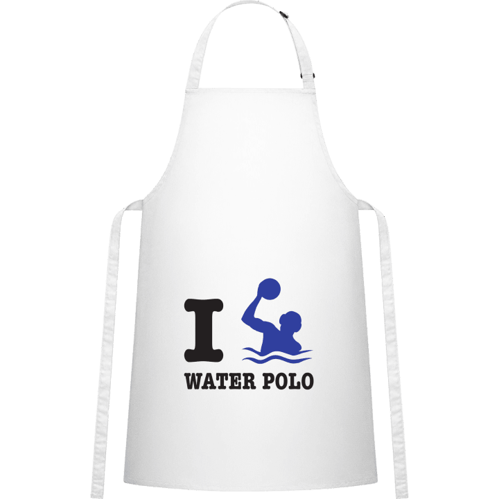 I Love Water Polo Kitchen Apron contain pic