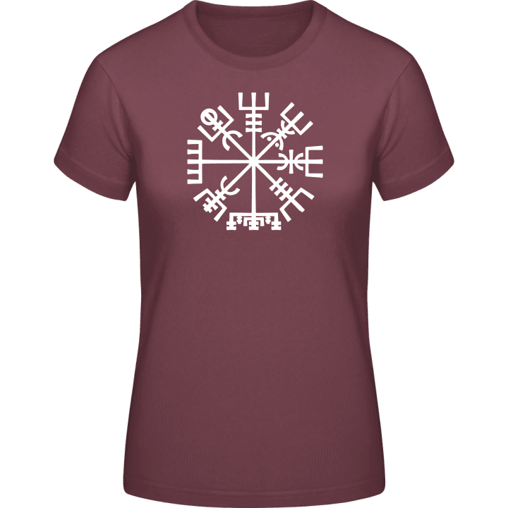 Vegvísir Viking Compass Frauen T-Shirt 0 image