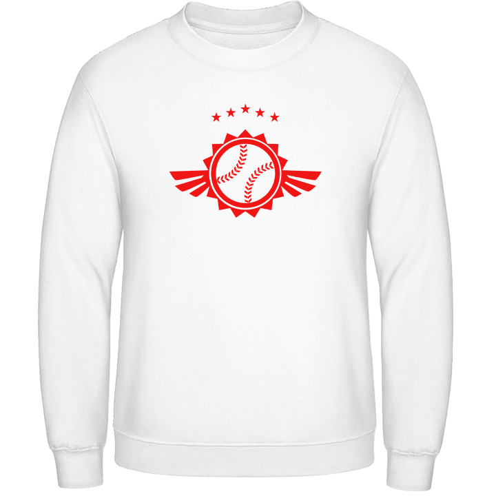 Baseball Symbol Winged Sweatshirt contain pic