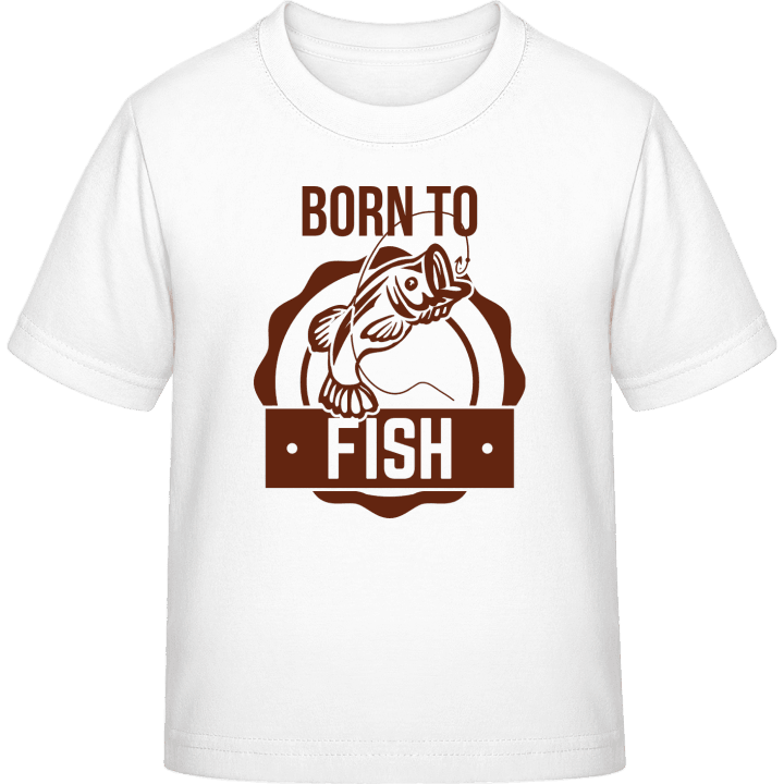 Born To Fish Logo T-skjorte for barn 0 image
