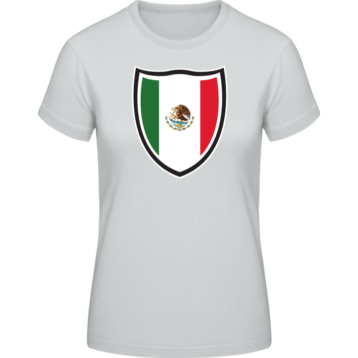 Mexico Flag Shield Vrouwen T-shirt contain pic