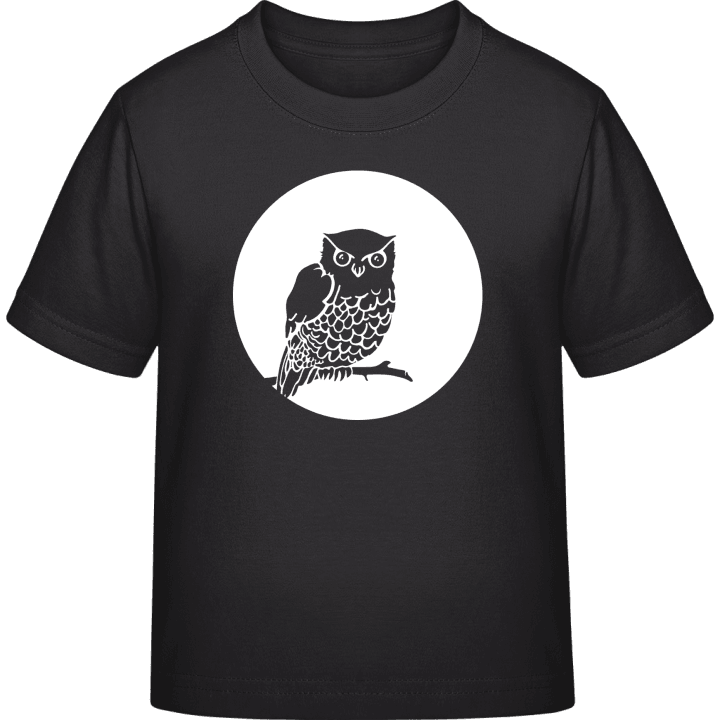 Owl and Moon Lasten t-paita 0 image