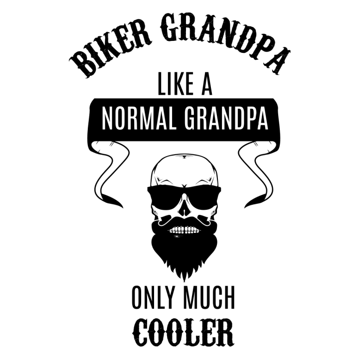 Biker Grandpa Much Cooler Shirt met lange mouwen 0 image