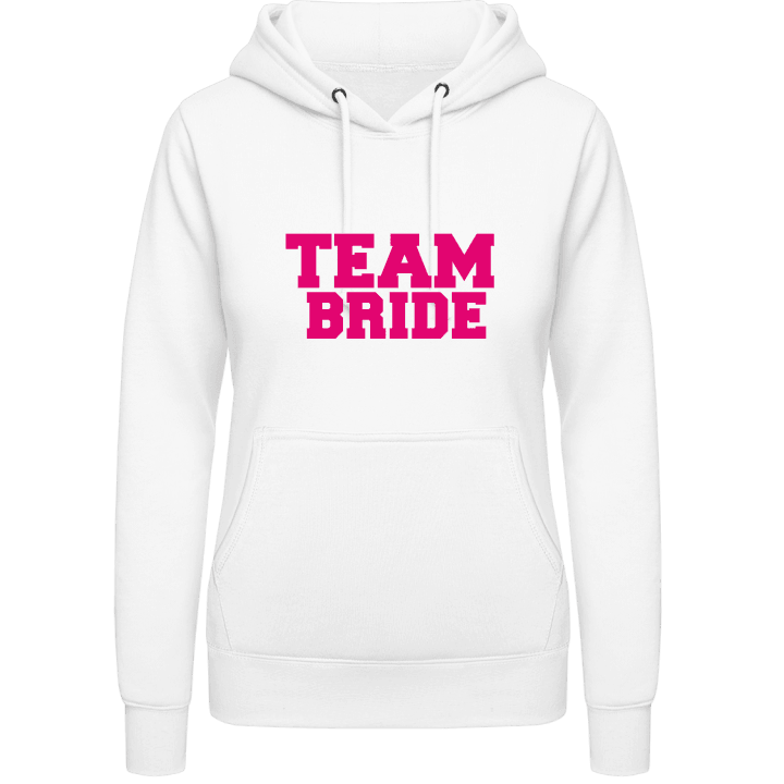 Team Bride Vrouwen Hoodie contain pic