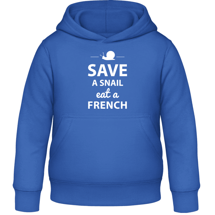 Save A Snail Eat A French Kids Hoodie contain pic