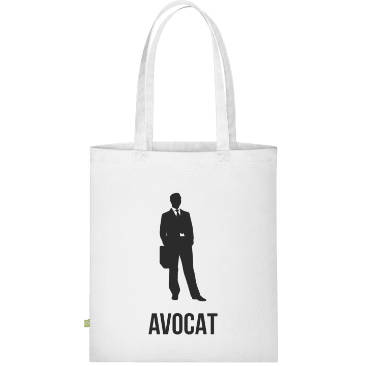 Avocat Silhouette Stofftasche contain pic