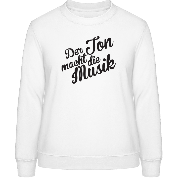 Der Ton macht die Musik Sweat-shirt pour femme contain pic