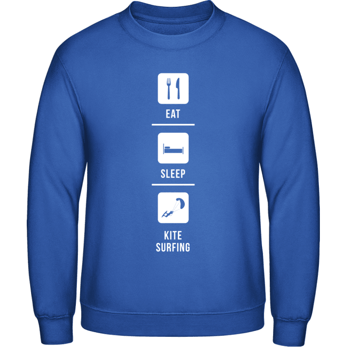 Eat Sleep Kitesurfing Sweatshirt contain pic