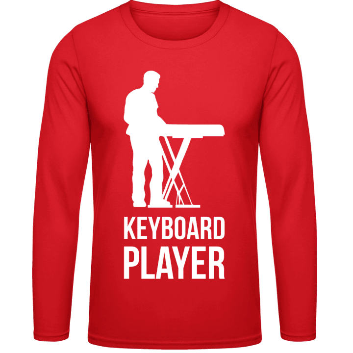 Keyboard Player Langermet skjorte contain pic