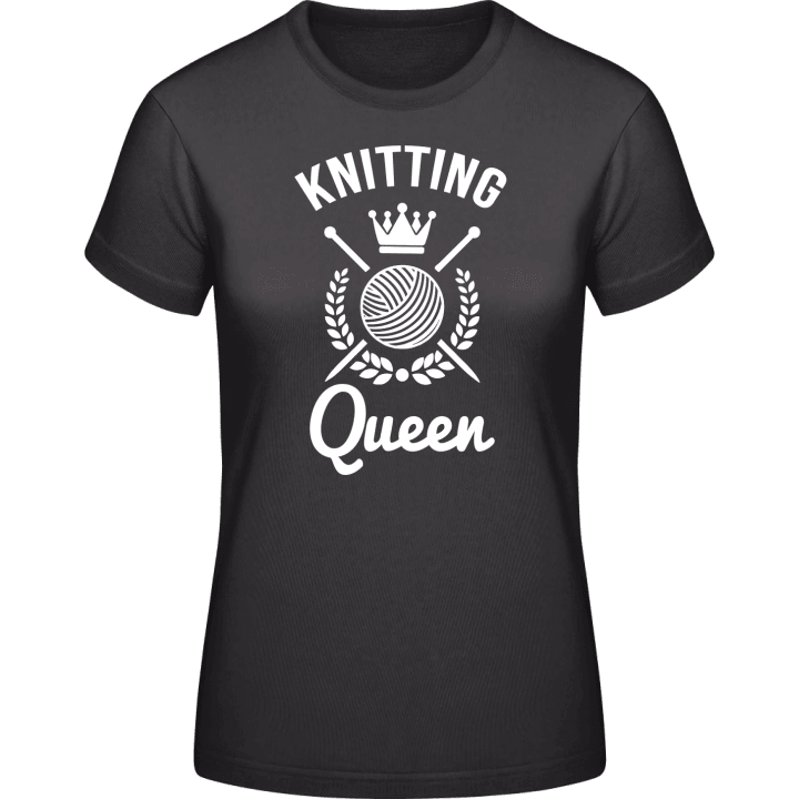 Knitting Queen Frauen T-Shirt 0 image