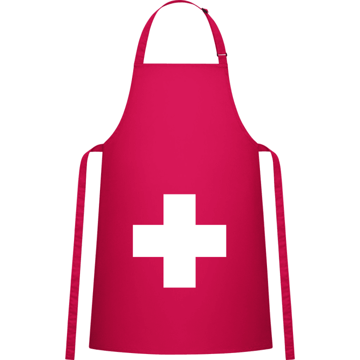 Swiss Cross Kitchen Apron contain pic