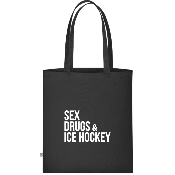 Sex Drugs Ice Hockey Väska av tyg contain pic