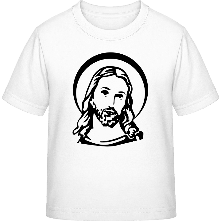 Jesus Icon Symbol T-skjorte for barn contain pic