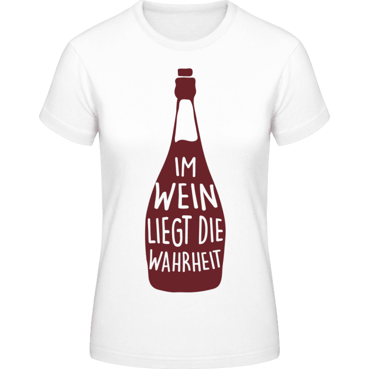 Im Wein liegt die Wahrheit Women T-Shirt contain pic