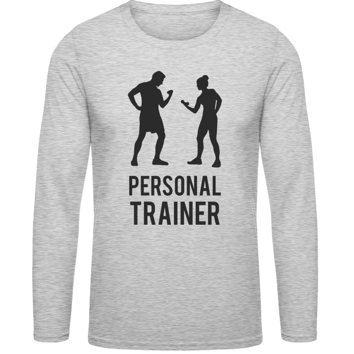 Personal Trainer Langarmshirt contain pic