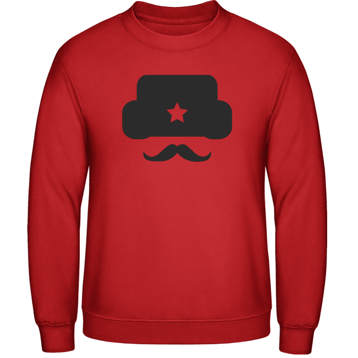 Russian Mustache Sweatshirt contain pic
