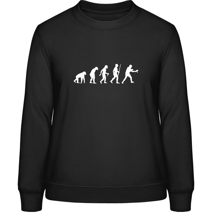 Ping Pong Evolution Frauen Sweatshirt contain pic