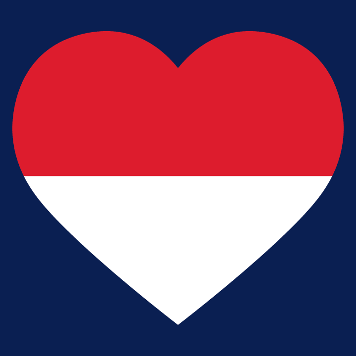 Monaco Heart Flag Bolsa de tela 0 image