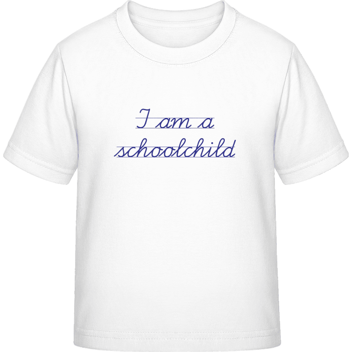 I Am A Schoolchild T-skjorte for barn 0 image