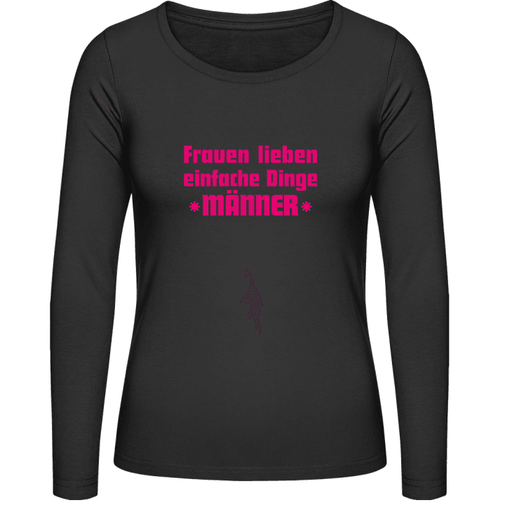 Männer T-shirt à manches longues pour femmes contain pic