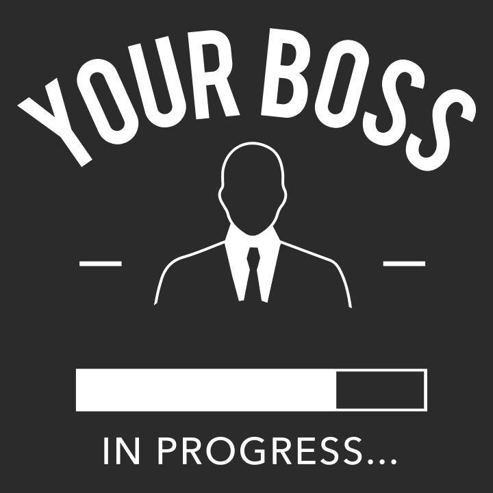 Your Boss in Progress T-shirt à manches longues 0 image