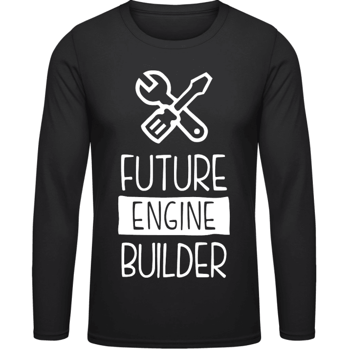 Future Machine Builder T-shirt à manches longues contain pic