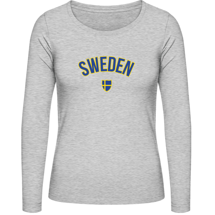 SWEDEN Football Fan T-shirt à manches longues pour femmes 0 image