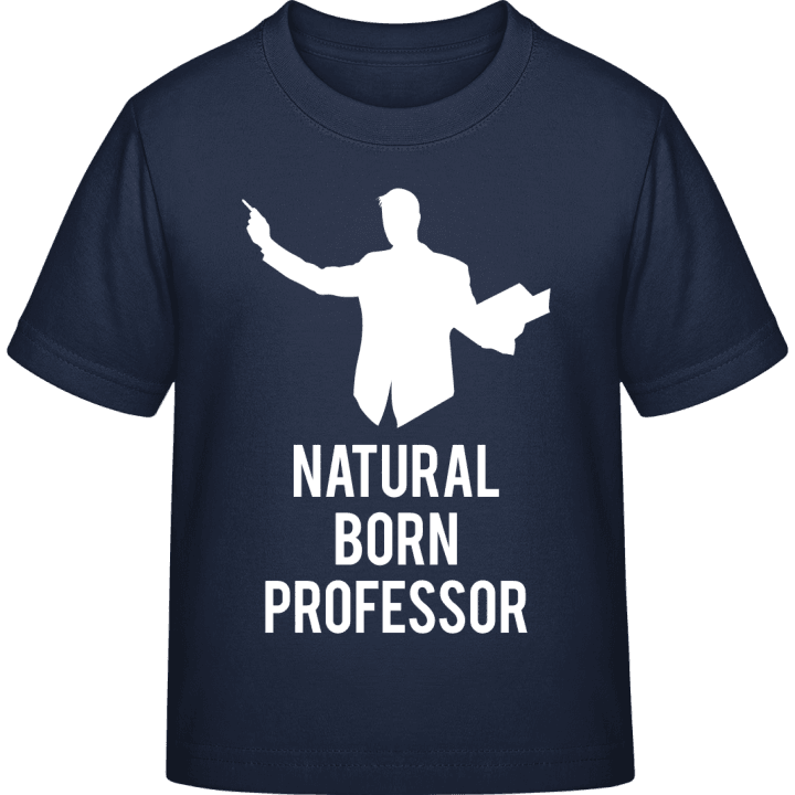 Natural Born Professor T-shirt pour enfants contain pic