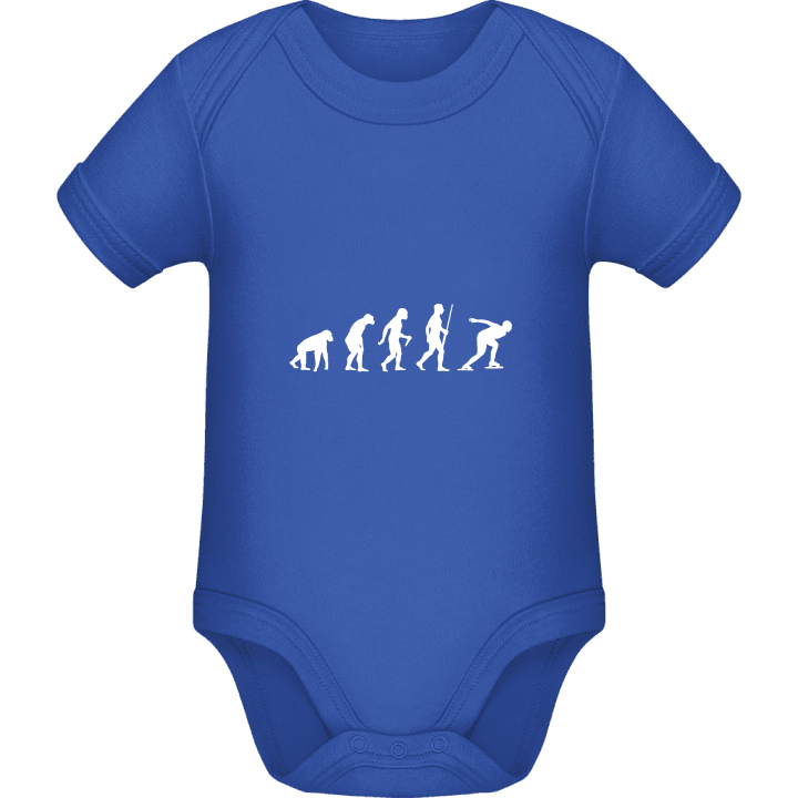 Speed Skating Evolution Baby Romper contain pic