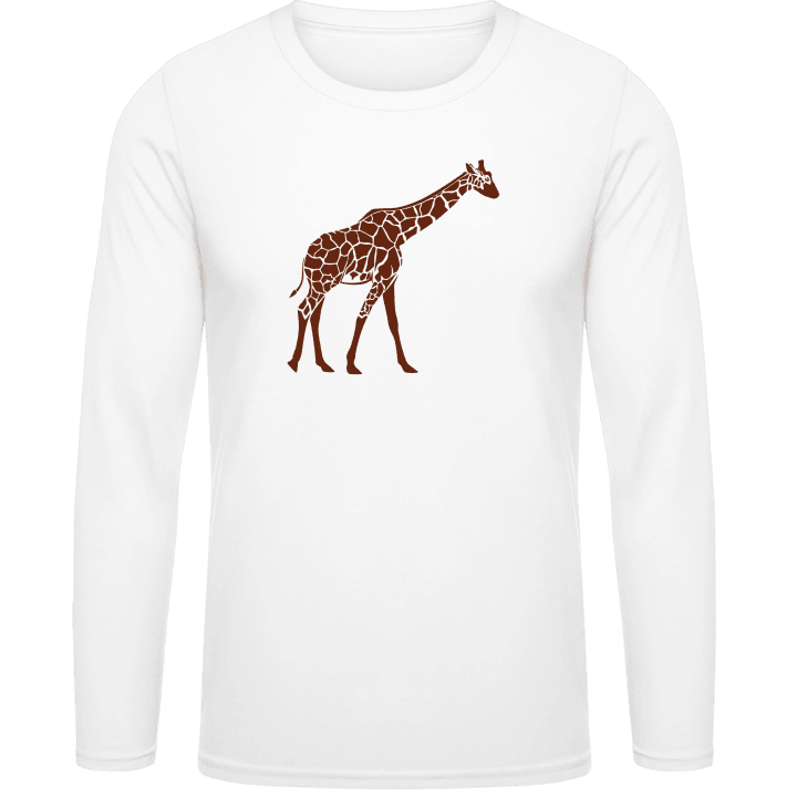 Giraffe Illustration Langermet skjorte 0 image