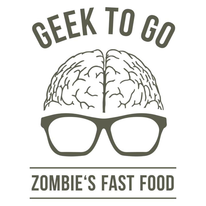 Geek To Go Zombie Food Shirt met lange mouwen 0 image
