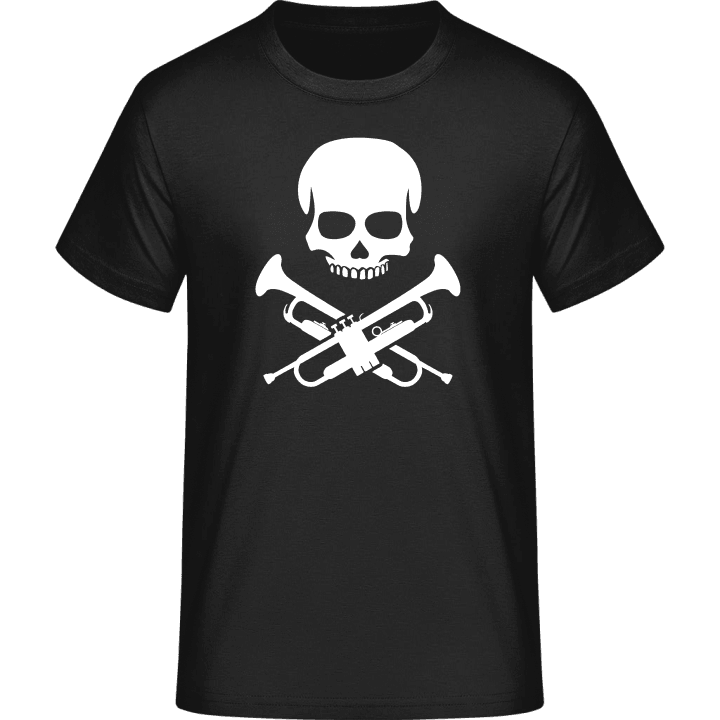 Trumpeter Skull T-Shirt contain pic