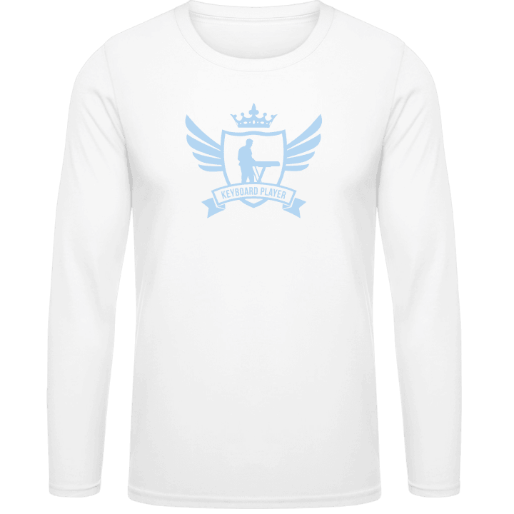 Keyboard Player Winged T-shirt à manches longues 0 image