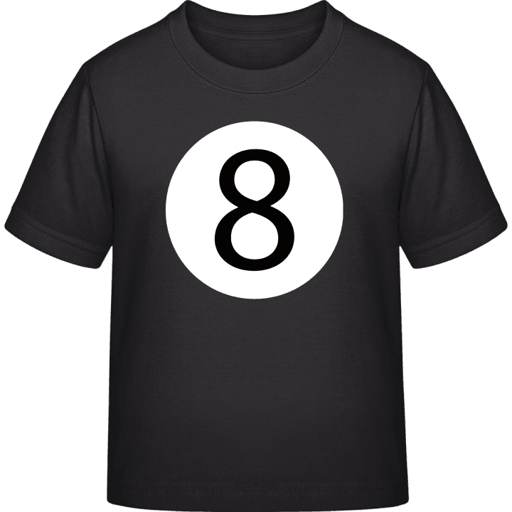 Black Eight Billiards Kinder T-Shirt 0 image