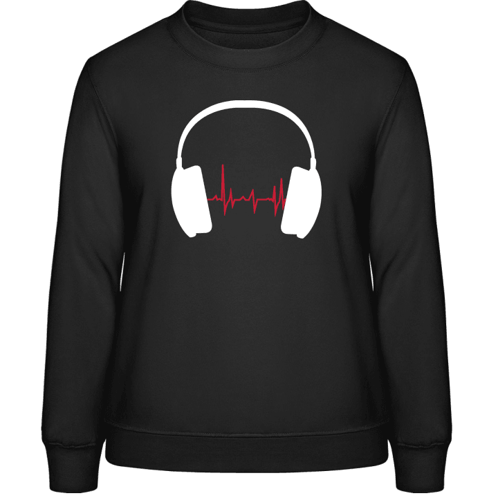 Music Beat Frauen Sweatshirt contain pic