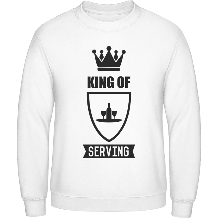 King Of Serving Sweatshirt contain pic