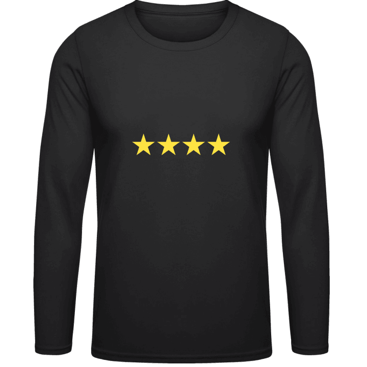 Four Stars Langarmshirt contain pic