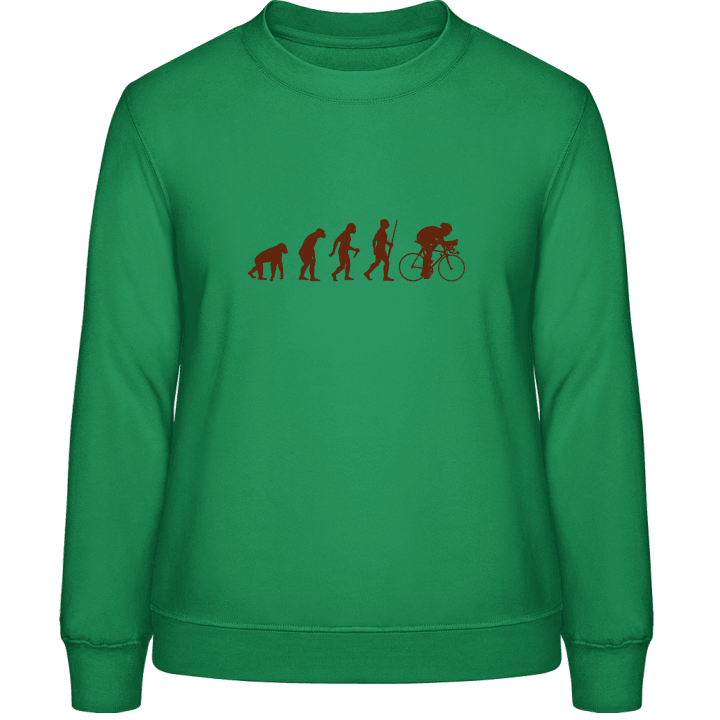 Cyclist Evolution Frauen Sweatshirt contain pic