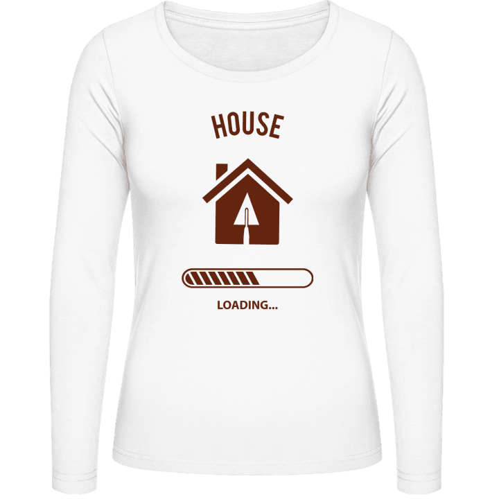 House Loading Vrouwen Lange Mouw Shirt contain pic