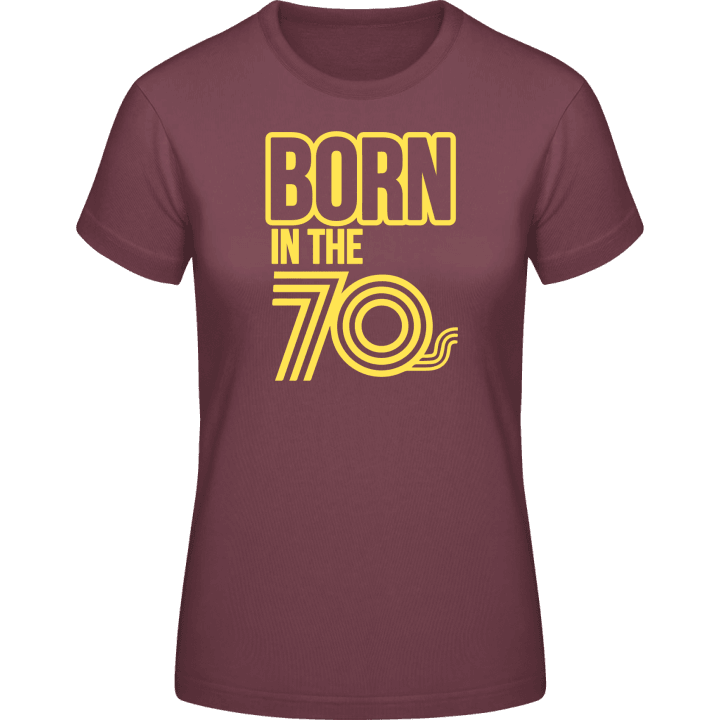Born In The 70 T-shirt til kvinder 0 image