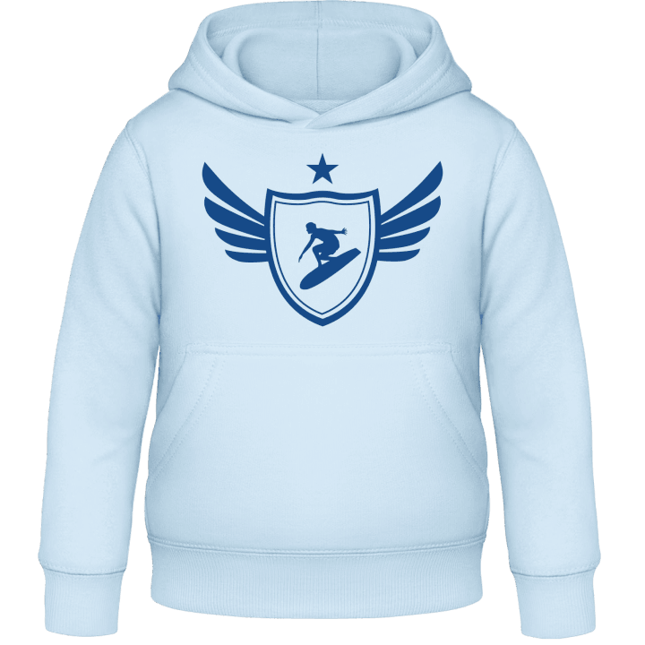 Surfer Star Wings Kids Hoodie contain pic