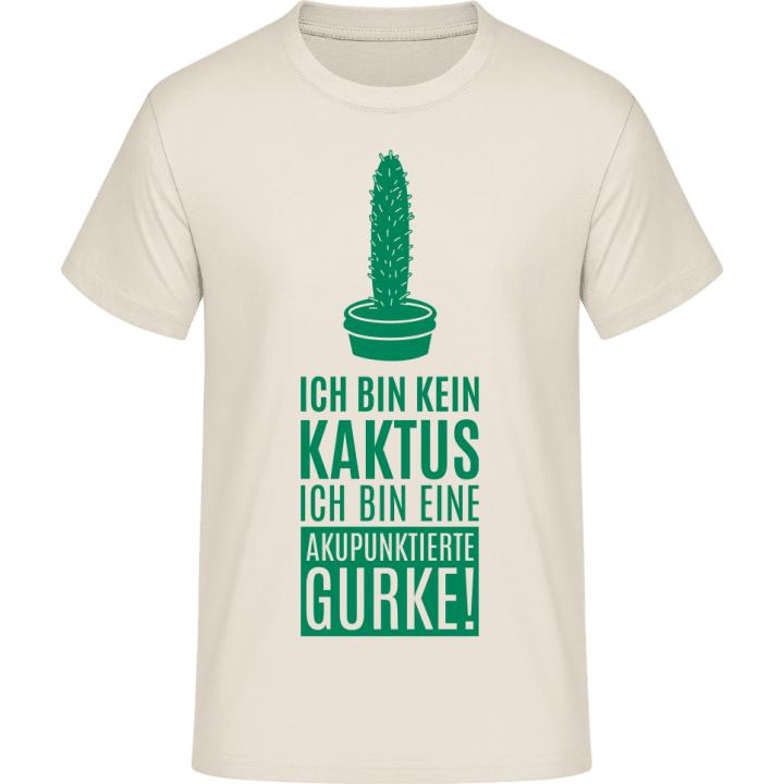 Akupunktierte Gurke Kein Kaktus T-Shirt 0 image
