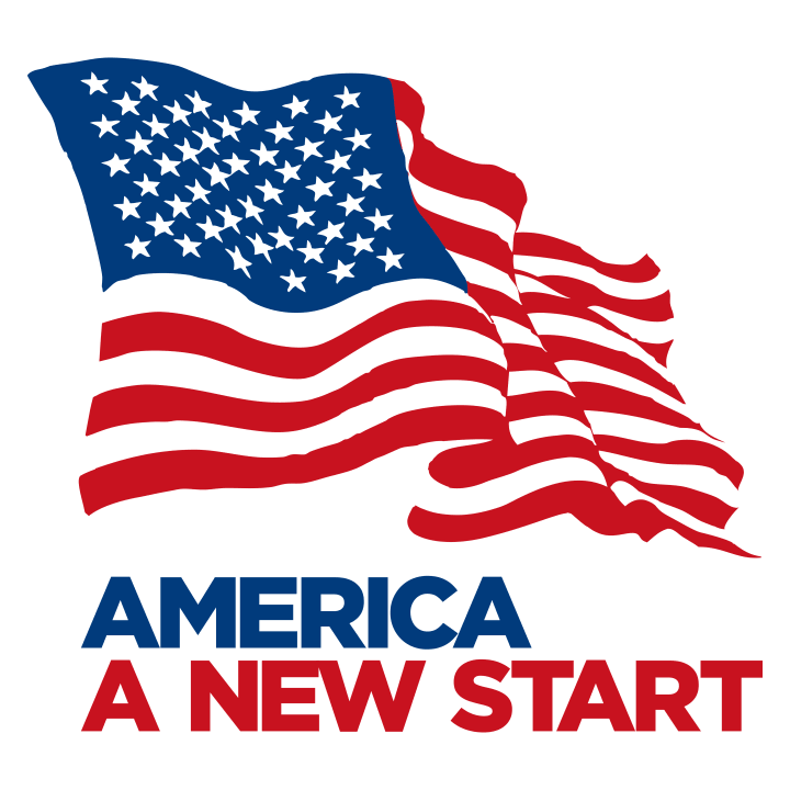 America Flag Naisten t-paita 0 image