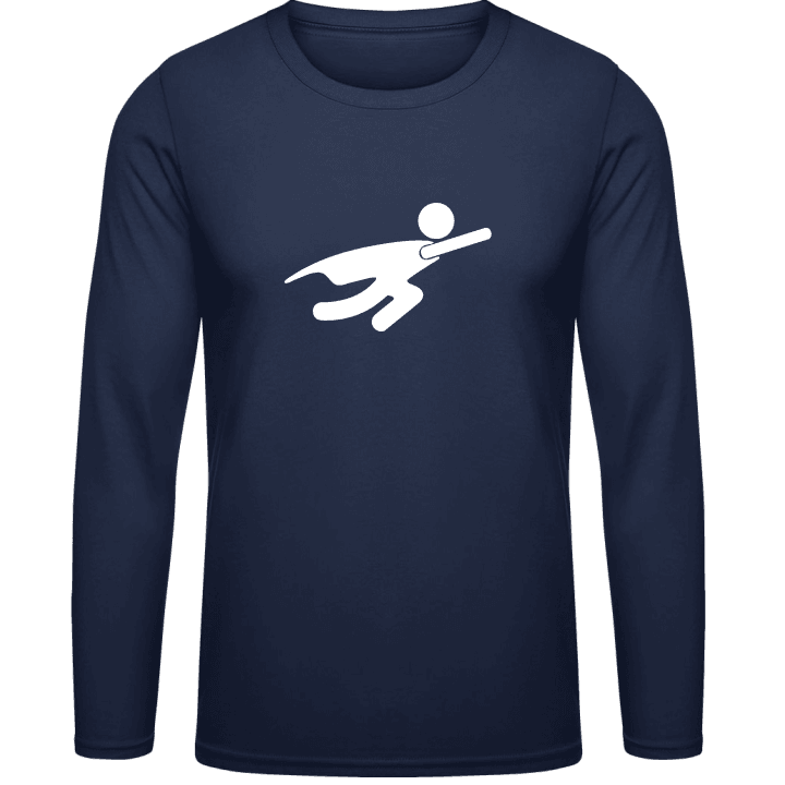 Flying Superhero Shirt met lange mouwen 0 image