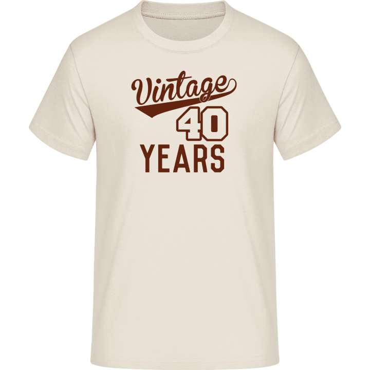 Vintage 40 Years T-skjorte 0 image
